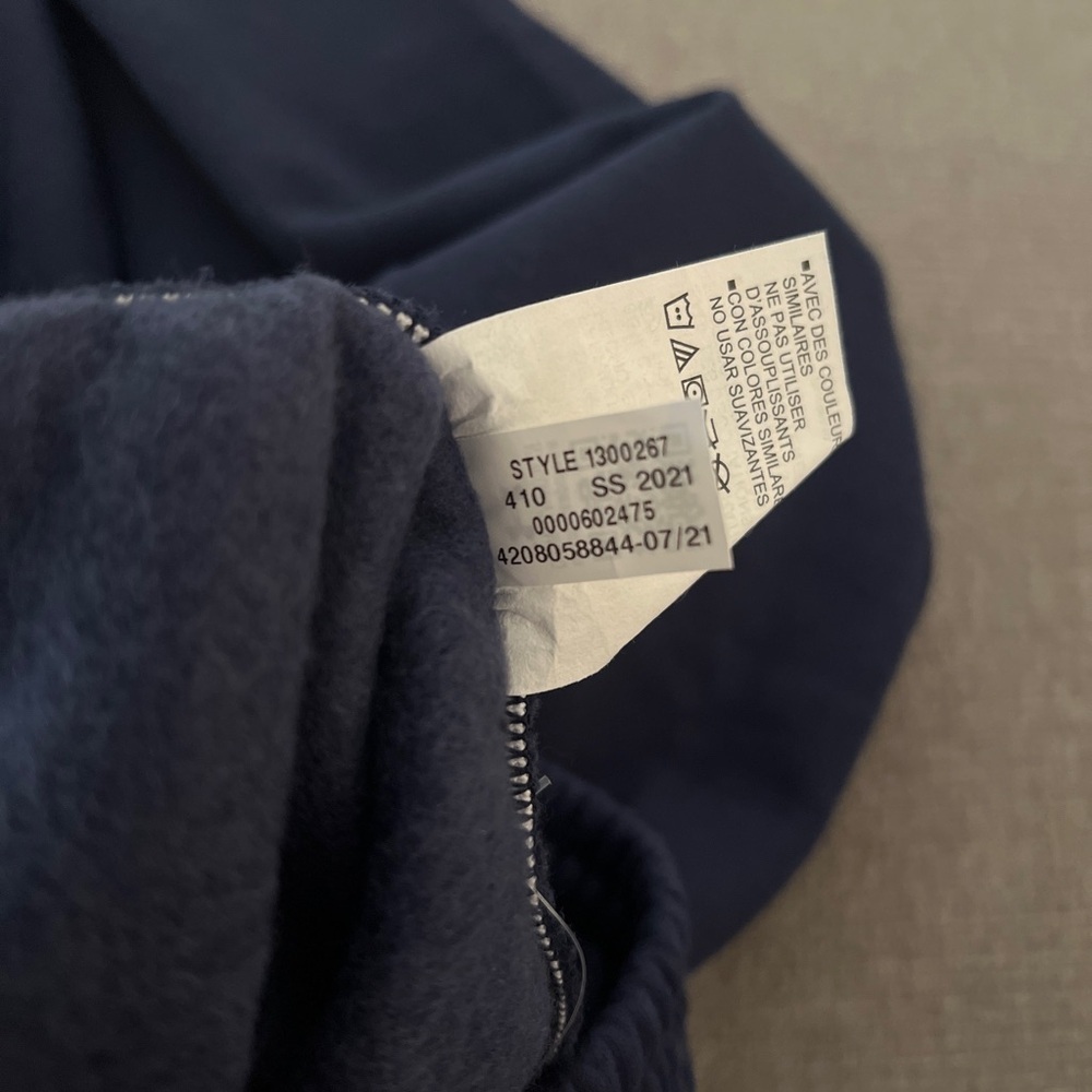 Under Armour Womens Small Sweatpants Joggers Navy Blue Loose Pull On Soft Comfy - Picture 8 of 11